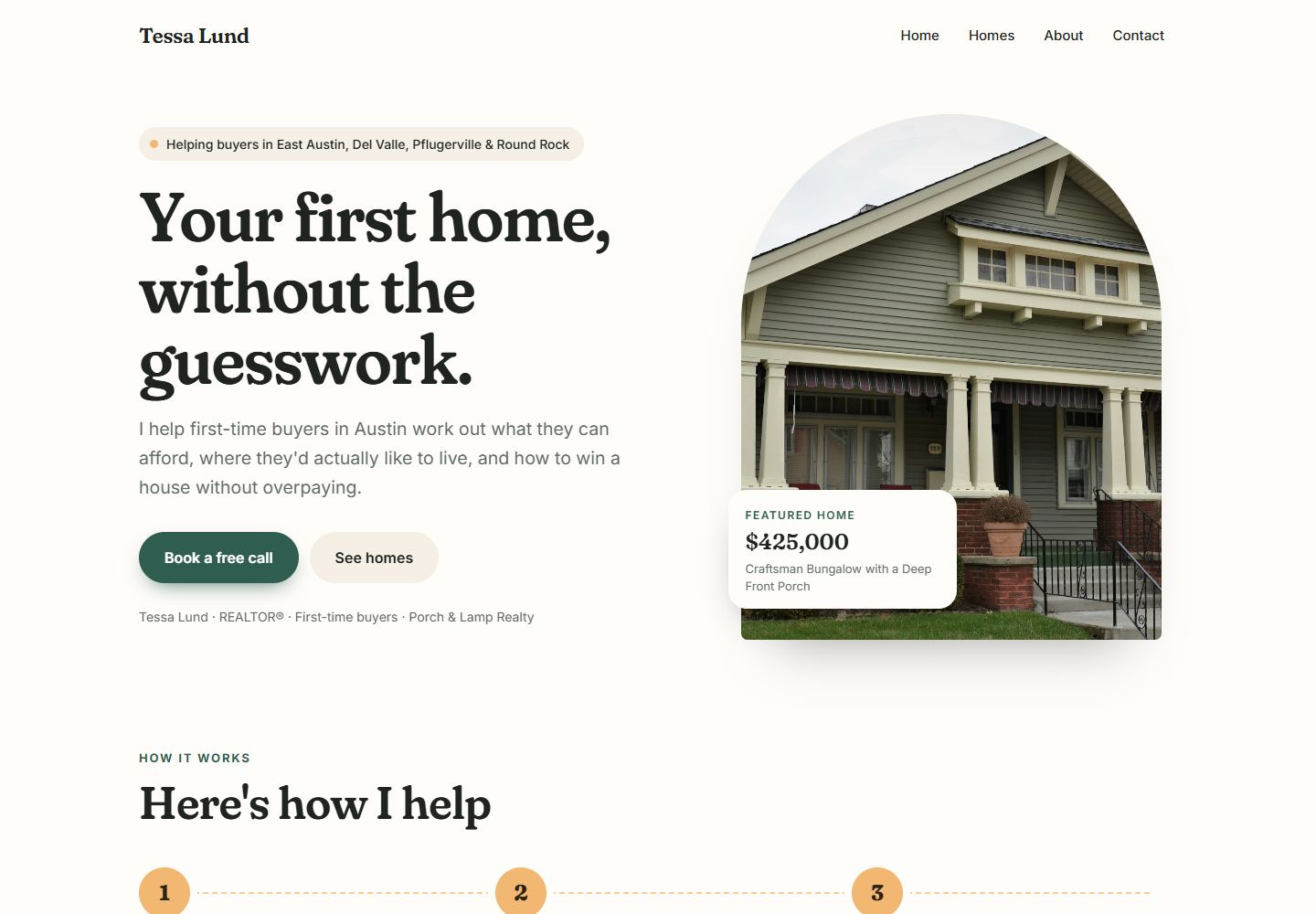 Hearth template — homepage